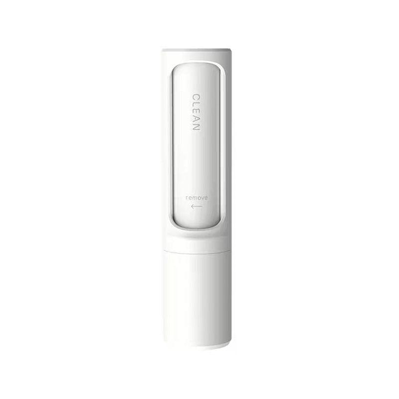 Reusable pet hair brush cleaning mechanism detail