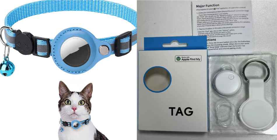 AirTag compatible collar for pets