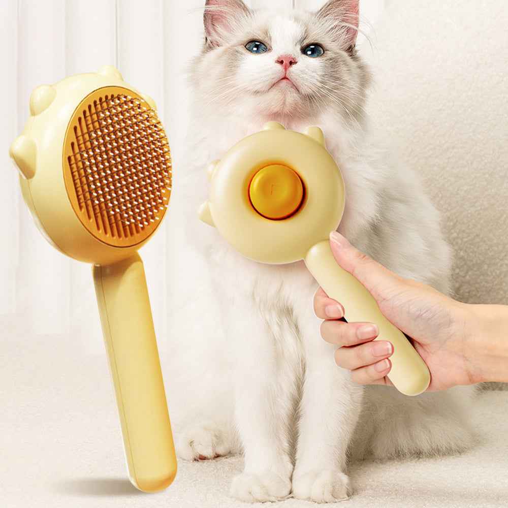 Pet Deshedding & Massage Brush