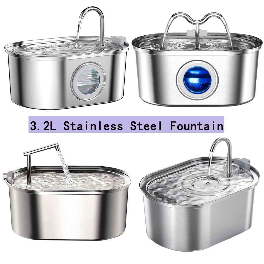 3.2L Ultra-Quiet Pet Water Fountain