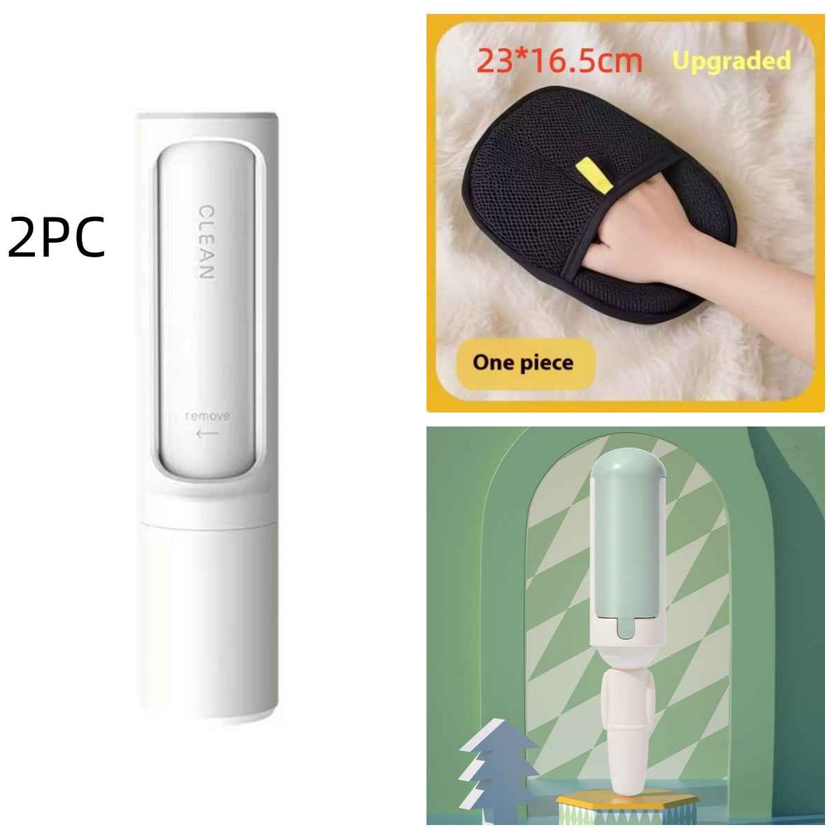 Reusable Pet Hair Remover & Self-Cleaning Brush – view 34