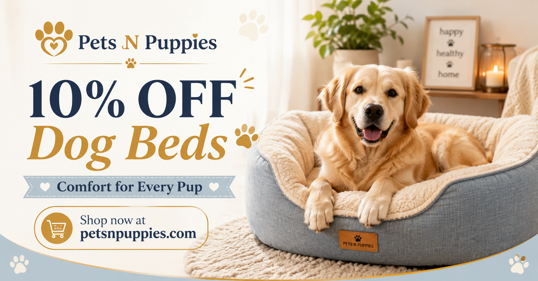 10% Off Dog Beds | Comfortable Dog Beds for Puppies  and Large Dogs - Pets N Puppies