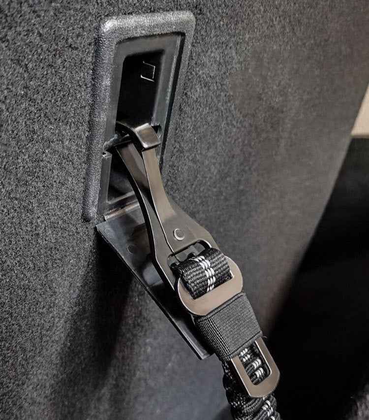 Elastic dog travel tether product view