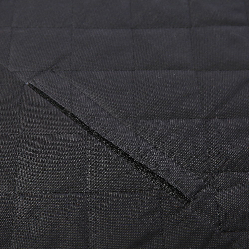 Dog car hammock zipper center section