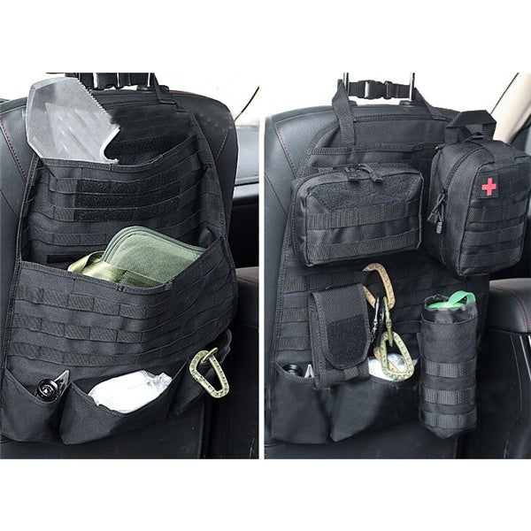 Back seat travel organizer product view