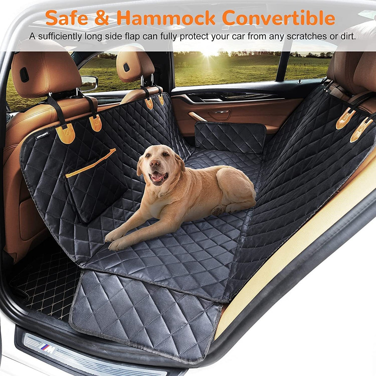 Water-Resistant Dog Rear Seat Travel Cushion – view 20