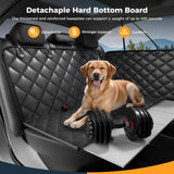 Back seat extender in a pickup truck