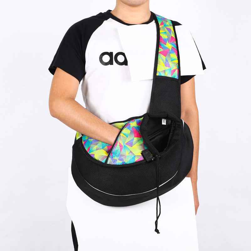Crossbody carrier for small pets