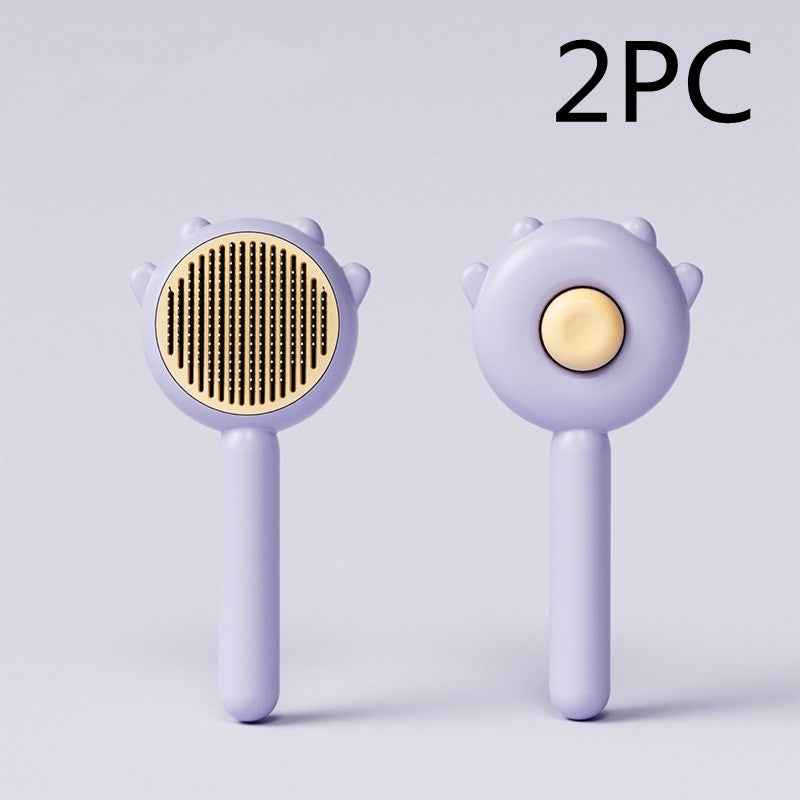 Pet Deshedding & Massage Brush – view 12
