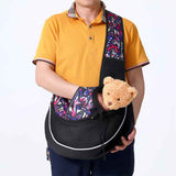 Portable pet carrier size and fit view
