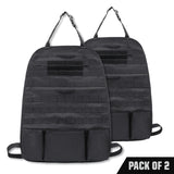 Car back seat organizer feature view