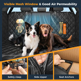 Anti-slip base of dog back seat extender