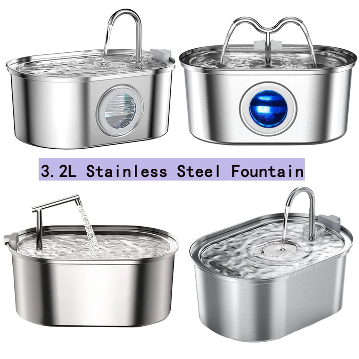 3.2L Ultra-Quiet Pet Water Fountain