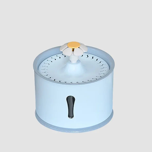 Cat Automatic Water Fountain Built-in Activated Carbon 2.4L Water Dispenser Silent Drinking USB Charge Electric Pet Feeder Bowl - Pets N Puppies