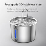 USB-C pet water fountain in a home setting