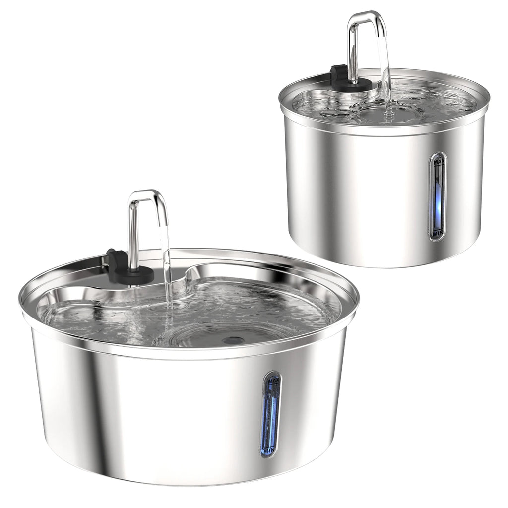 Stainless Steel Automatic Pet Drinking Fountain Smart Water Dispenser for Cats And Dogs Pet Water Supply