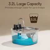 Sensor pet water fountain stainless steel design