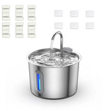 USB-C pet water fountain with viewing window, view 21
