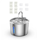 USB-C pet water fountain with viewing window, view 18