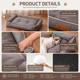 Dog bed cushioned resting surface