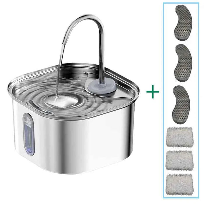 3-Pack Replacement Filters for 3.2L USB Pet Water Fountain