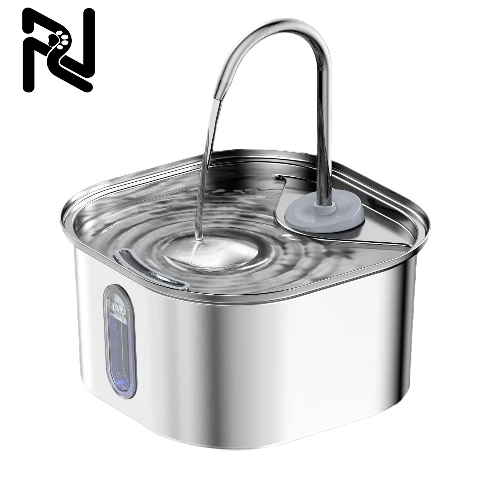 Automatic Cat Water Fountain Stainless Steel Pet Fountain Dog Water Dispenser With USB Electric Ultra-Quiet Pump Cat Supplies