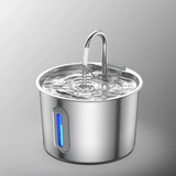 USB-C pet water fountain with viewing window, view 17