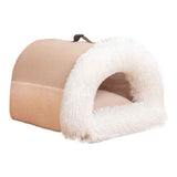 Cozy pet nest cushioned interior detail