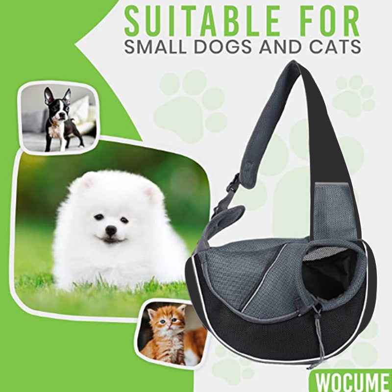 Portable pet carrier breathable design