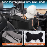 Center console dog seat detail