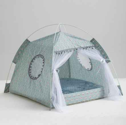 Portable cat and small dog tent bed additional view