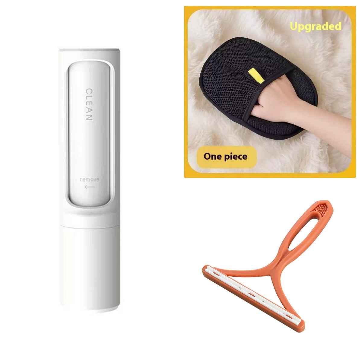 Self-cleaning pet hair remover storage base detail
