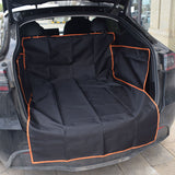 Pet car trunk liner protective coverage detail