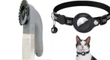 Pet collar tracker holder close-up
